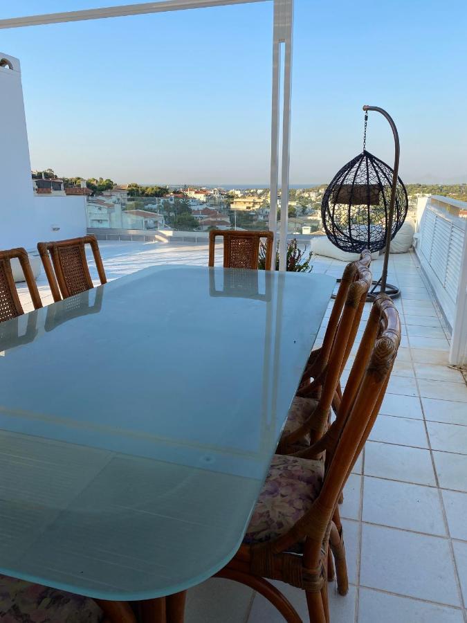 Villasonboard Vouliagmeni Penthouse Veranda Sea-View & Beach Athens Ngoại thất bức ảnh