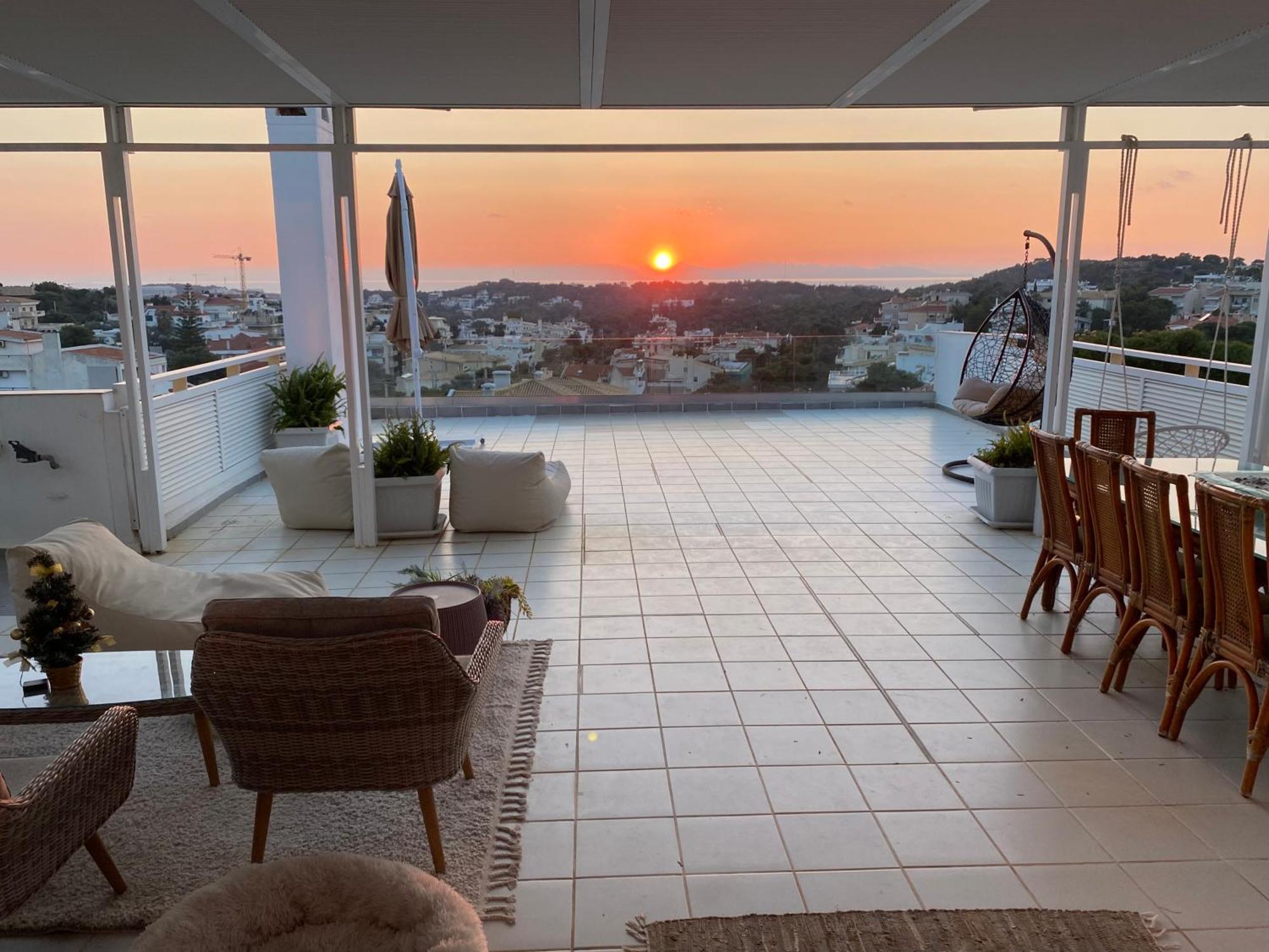 Villasonboard Vouliagmeni Penthouse Veranda Sea-View & Beach Athens Ngoại thất bức ảnh